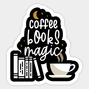 Coffee Books, Magic Sticker